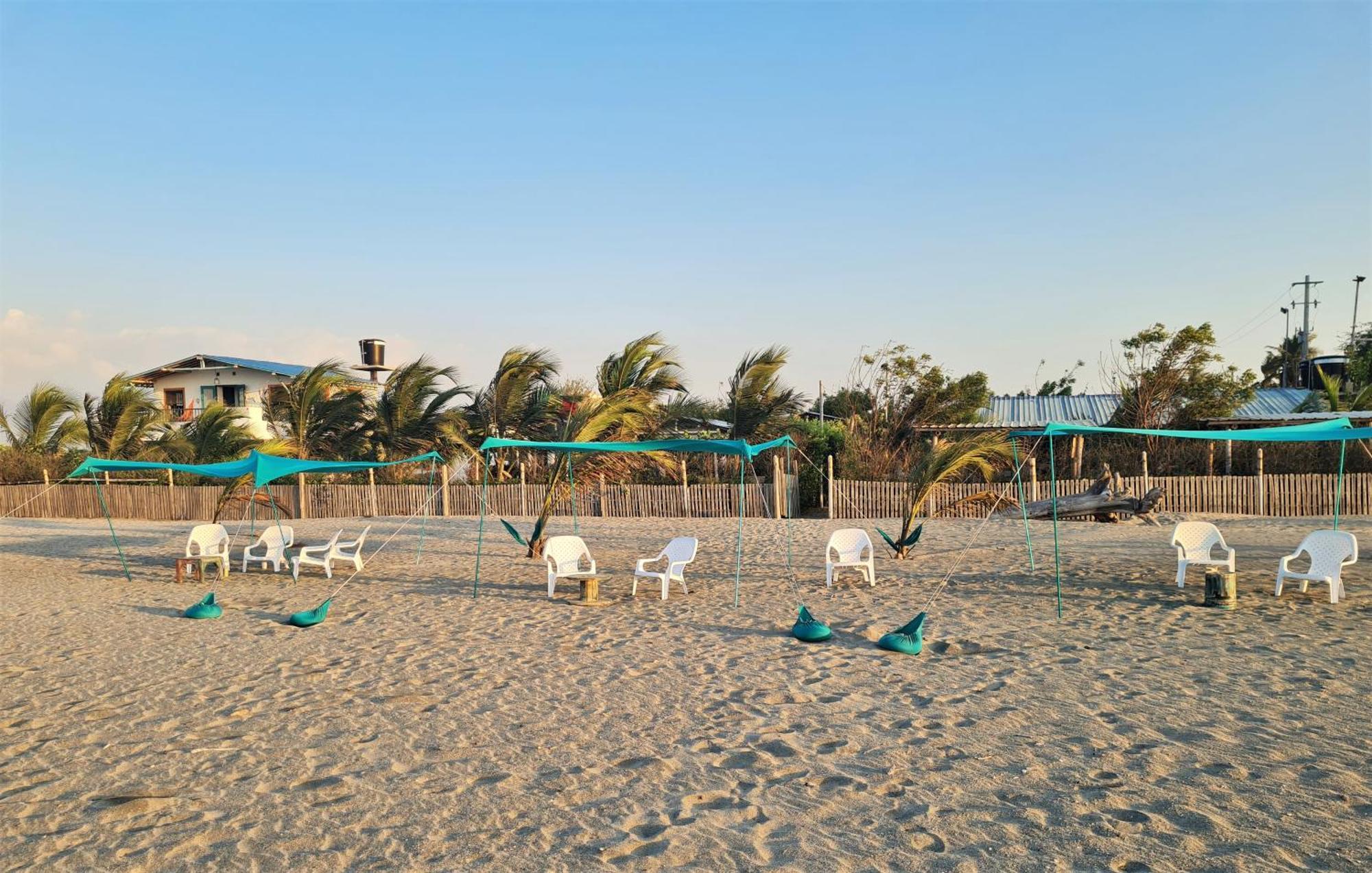 Eco-Hotel Chevere Beach Puebloviejo Luaran gambar
